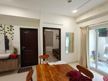 Living Room in 2 BHK Apartment at Paramount Hill County, Kondapur – for Rent