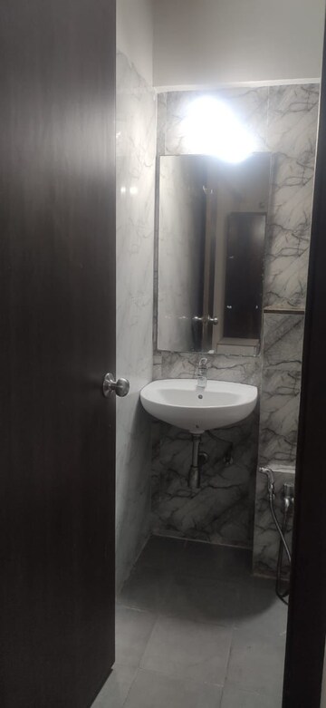 Bathroom in 1 BHK Apartment at The Wadhwa Solitaire, Kolshet Road – for Rent