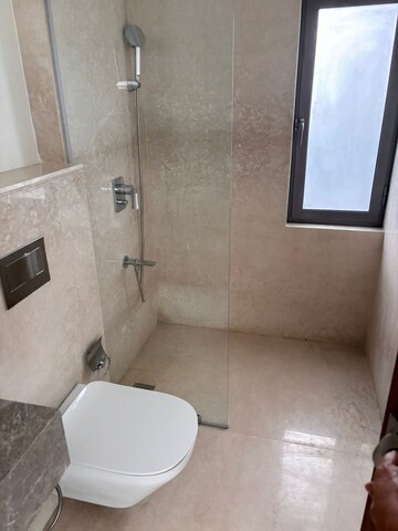 Bathroom in 2 BHK Apartment at Lodha The Park, Worli – for Rent