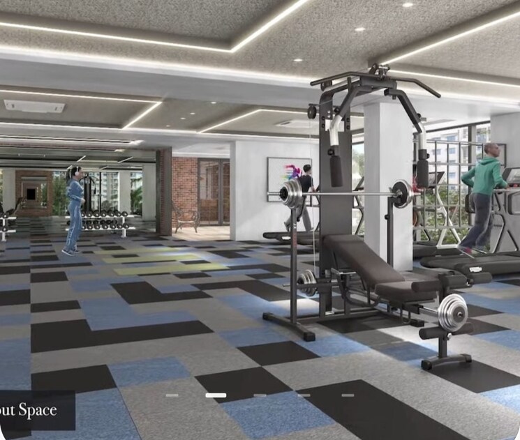 Gym, purva-silversands 2 Bedroom 790 Sq.Ft. Apartment In Mundhwa Pune 9183263