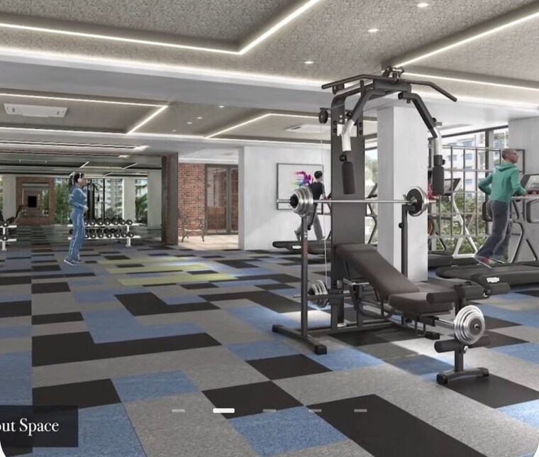 Gym, purva-silversands 2 Bedroom 790 Sq.Ft. Apartment In Mundhwa Pune 9183263