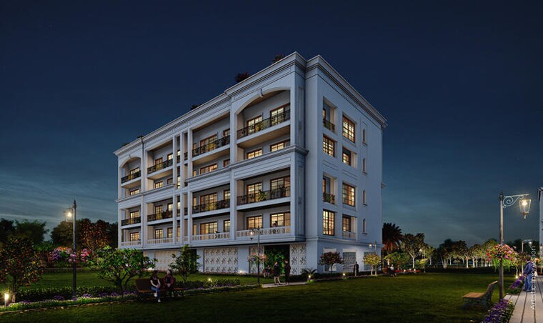 Exterior View, central-park-the-orchard 3.5 Bedroom 2129 Sq.Ft. Builder Floor In Sohna Sector 33 Gurgaon 9183267