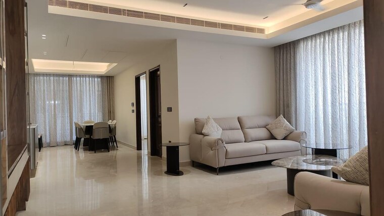 Living Room, central-park-the-orchard 3.5 Bedroom 2129 Sq.Ft. Builder Floor In Sohna Sector 33 Gurgaon 9183267