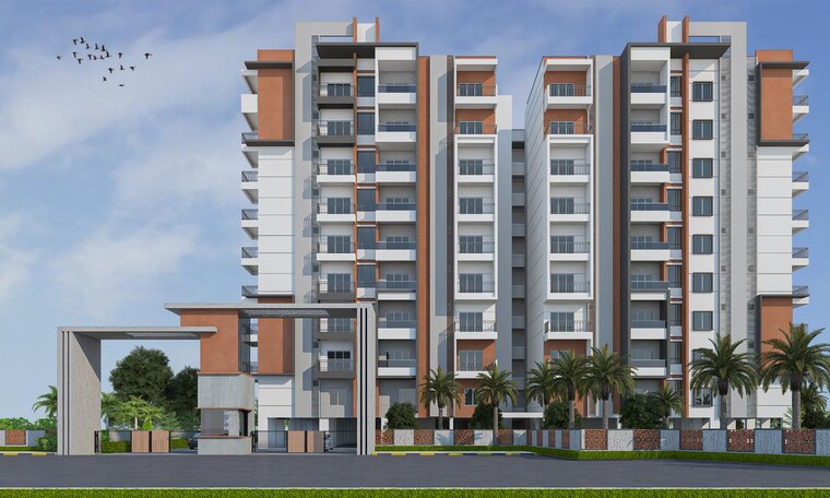 Exterior View, saranya-swarovski 2 Bedroom 1240 Sq.Ft. Apartment In Belathur Bangalore 9183335
