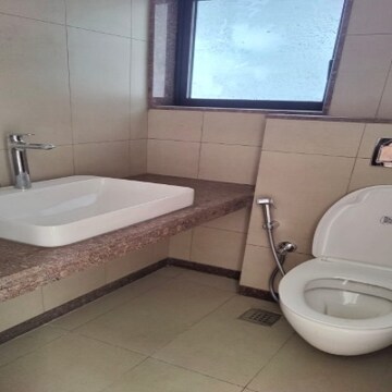 Bathroom in 2 BHK Apartment at Shapoorji Pallonji Vicinia, Powai – for Rent