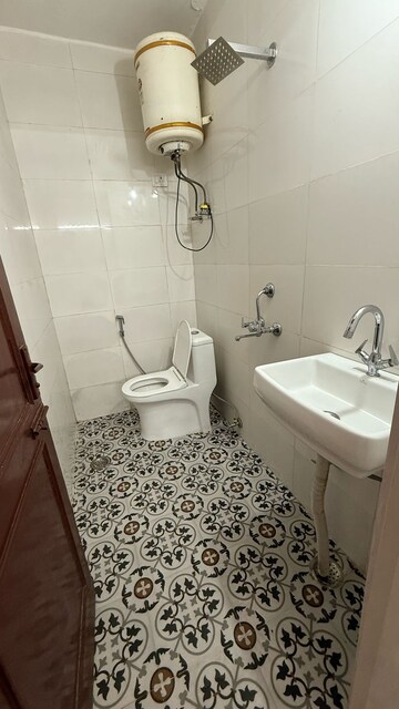 Bathroom in 2 BHK Apartment at Saket – for Rent