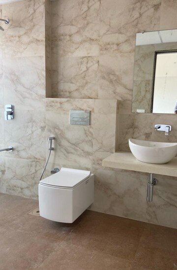 Bathroom in 3 BHK Apartment at Kanakia Silicon Valley, Powai – for Rent