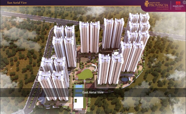 Gym, rajapushpa-provincia 3 Bedroom 2335 Sq.Ft. Apartment In Narsingi Hyderabad 9183385