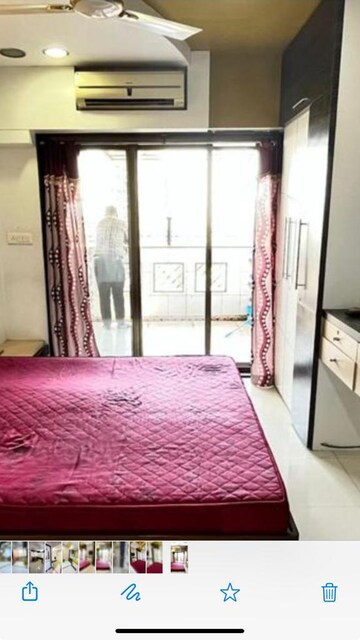 Bedroom in 2.5 BHK Apartment at Ramchandra Nivas, Kopar Khairane – for Rent