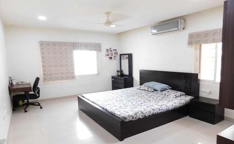 Bedroom, trendset-winz 3 Bedroom 3015 Sq.Ft. Apartment In Nanakramguda Hyderabad 9183405