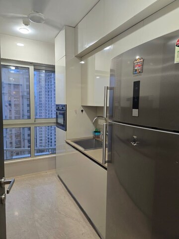Kitchen in 2 BHK Apartment at Hiranandani Atlantis, Powai – for Rent