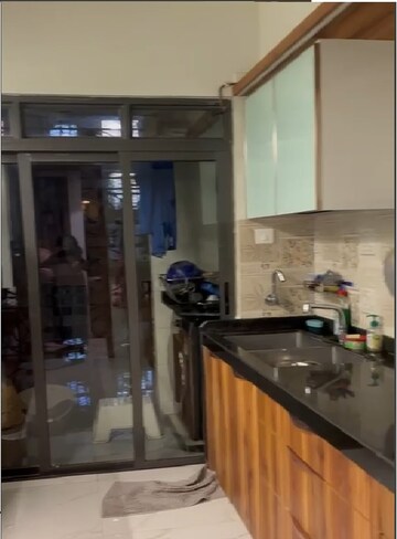 Kitchen in 3 BHK Apartment at Lodha Sterling, Kolshet Road – for Sale