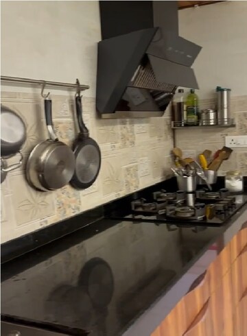 Kitchen in 3 BHK Apartment at Lodha Sterling, Kolshet Road – for Sale