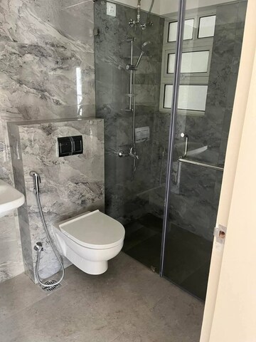 Bathroom in 1 BHK Apartment at Kumar Palaash A, Wadgaon Sheri – for Rent