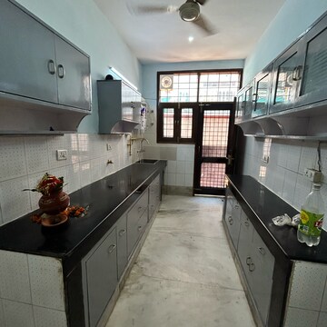 Kitchen in 2 BHK Builder Floor at Ansal Plaza Sector-23, Carterpuri Village – for Rent
