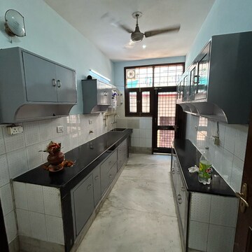 Kitchen in 2 BHK Builder Floor at Ansal Plaza Sector-23, Carterpuri Village – for Rent