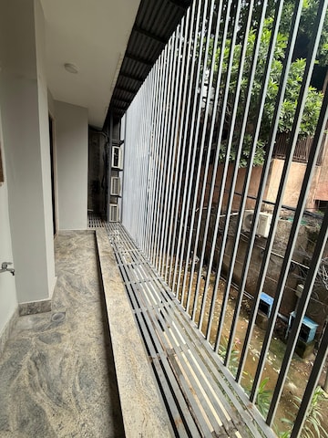 Balcony in 4 BHK Builder Floor at Greater Kailash I – for Rent