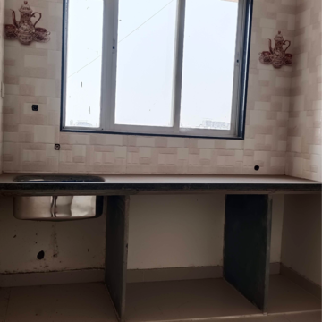 Kitchen in 1 RK Apartment at Yesu Anand Residency, Kalyan Shilphata Road – for Sale
