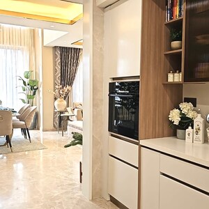 Living Room in 4 BHK Apartment at BPTP The Deck, Neharpar Phase 2 – for Sale