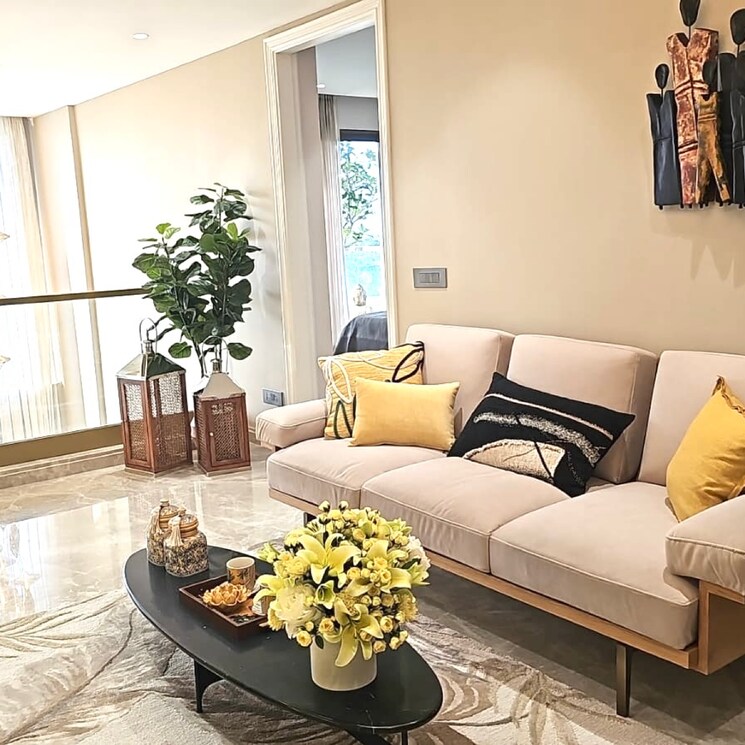 Living Room, bptp-the-deck 4 Bedroom 3300 Sq.Ft. Apartment In Neharpar Phase 2 Faridabad 9183846