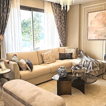 Living Room in 4 BHK Apartment at BPTP The Deck, Neharpar Phase 2 – for Sale