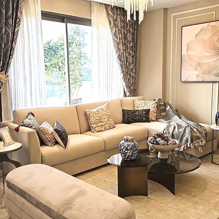 Living Room, bptp-the-deck 4 Bedroom 3300 Sq.Ft. Apartment In Neharpar Phase 2 Faridabad 9183846