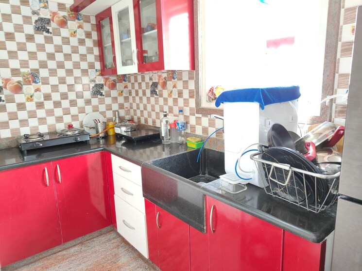 Kitchen, venkateshwara-nilaya-iti-layout 1 Bedroom 500 Sq.Ft. Builder Floor In Hsr Layout Bangalore 9183785