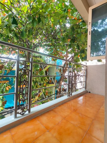 Balcony in 1 BHK Builder Floor at Venkateshwara Nilaya ITI Layout, Hsr Layout – for Rent