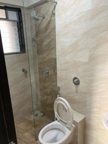 Bathroom in 2 BHK Apartment at Khandelwal  Sai Iconic, Andheri West – for Rent