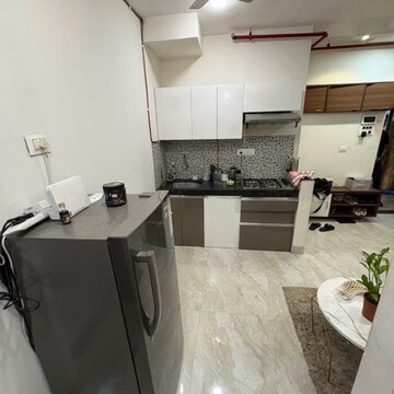 Kitchen in 1 BHK Apartment at Shivaji Nagar CHS Andheri West, Kapaswadi – for Rent