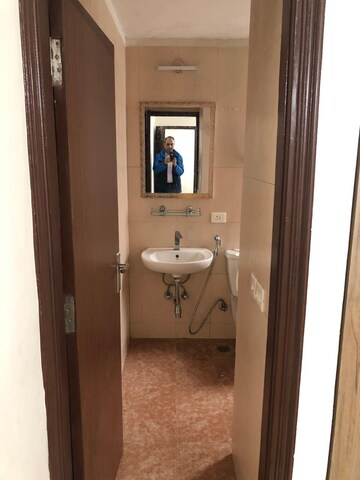 Bathroom in 3 BHK Apartment at Ramprastha City The Atrium, Sector 37d – for Rent