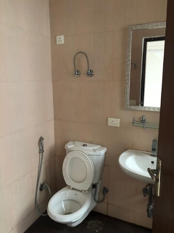 Bathroom in 3 BHK Apartment at Ramprastha City The Atrium, Sector 37d – for Rent