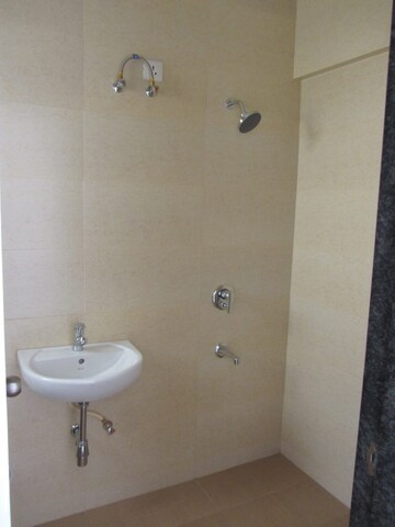 Bathroom in 2 BHK Apartment at Kishor Platinum Towers, Wakad – for Rent