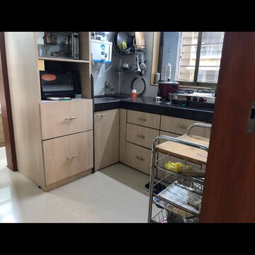 Kitchen in 1 BHK Apartment at Saket CHS Malad East, Laxman Nagar – for Rent