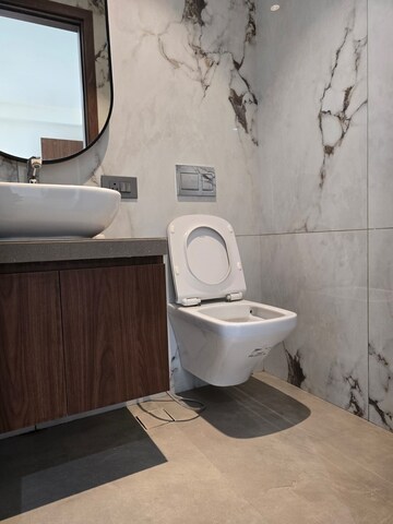 Bathroom in 2 BHK Apartment at Bandra West – for Rent
