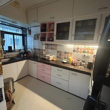 Kitchen in 2 BHK Apartment at Tulip CHS Andheri West, Mhada Colony – for Rent