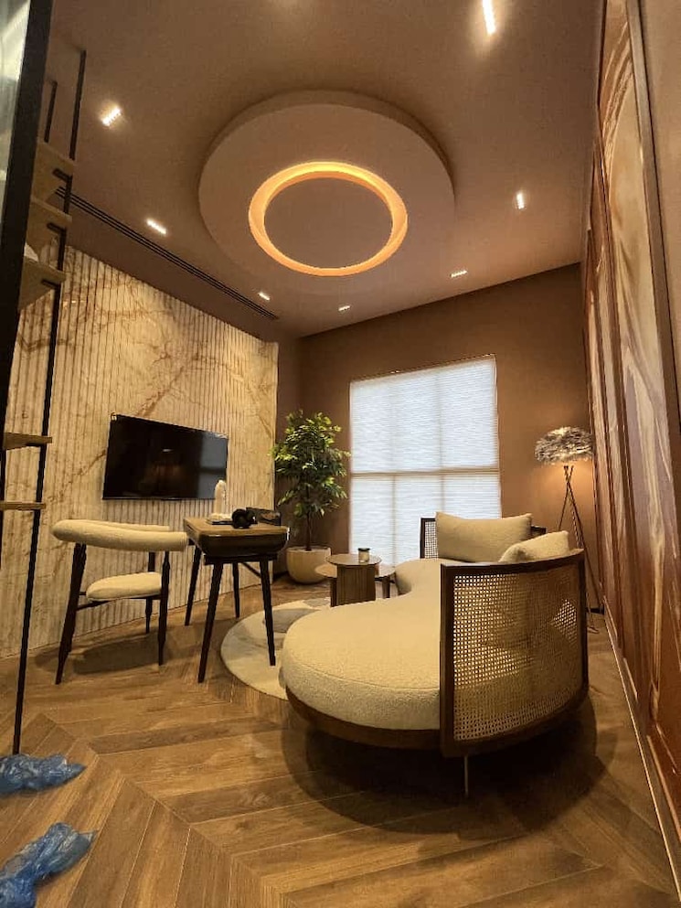 Living Room, sheth-codename-younique 2 Bedroom 677 Sq.Ft. Apartment In Sion Mumbai 9183930