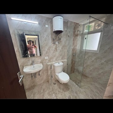 Bathroom in 3 BHK Apartment at Ramprastha Primera, Sector 37d – for Rent