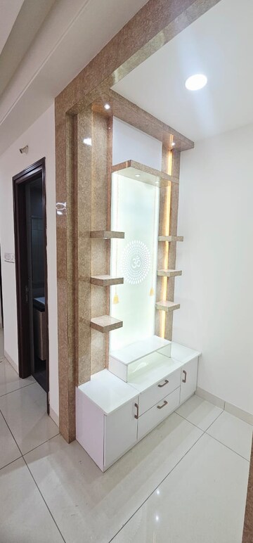Staircase in 4 BHK Apartment at Aparna Luxor Park, Kondapur – for Rent