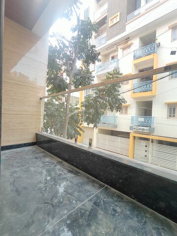 Balcony in 1 BHK Builder Floor at Venkateshwara Nilaya ITI Layout, Hsr Layout – for Rent