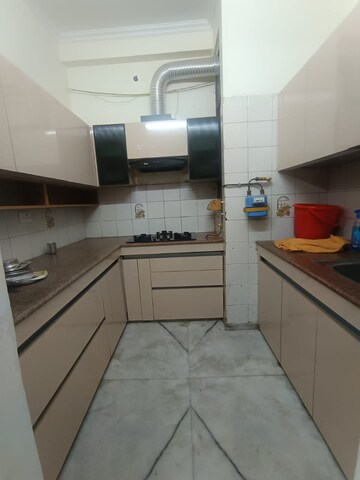 Kitchen in 2.5 BHK Apartment at Sunder Apartment, Paschim Vihar – for Rent