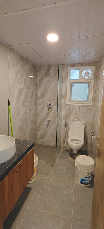 Bathroom in 3 BHK Apartment at Prestige Beverly Hills, Kokapet – for Rent
