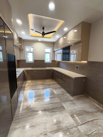 Kitchen in 4 BHK Builder Floor at Green Fields Colony – for Sale