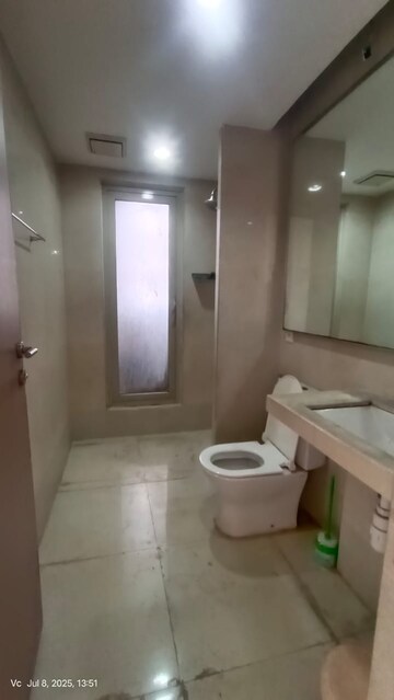 Bathroom in 3 BHK Apartment at Hiranandani Estate Rodas Enclave, Ghodbunder Road – for Rent