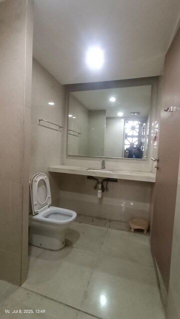 Bathroom in 3 BHK Apartment at Hiranandani Estate Rodas Enclave, Ghodbunder Road – for Rent