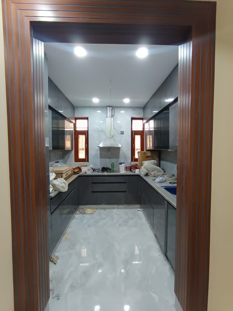 Kitchen, priyadarshni-apartments 3 Bedroom 1250 Sq.Ft. Builder Floor In Paschim Vihar Delhi 9184303