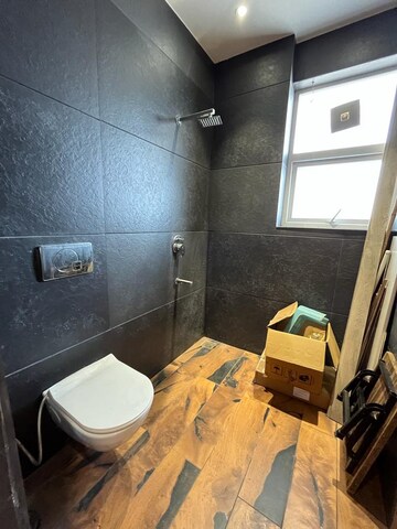 Bathroom in 4 BHK Apartment at Hanumant Bollywood Heights-2, Dhakoli – for Sale
