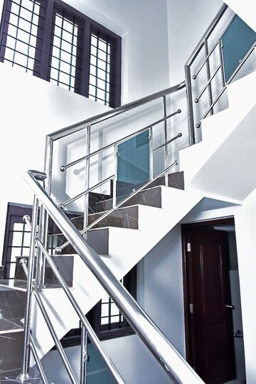 Staircase in 3 BHK Independent House at Tripunithura – for Sale