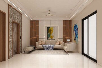 Living Room in 4 BHK Independent House at Vaishali Nagar – for Sale