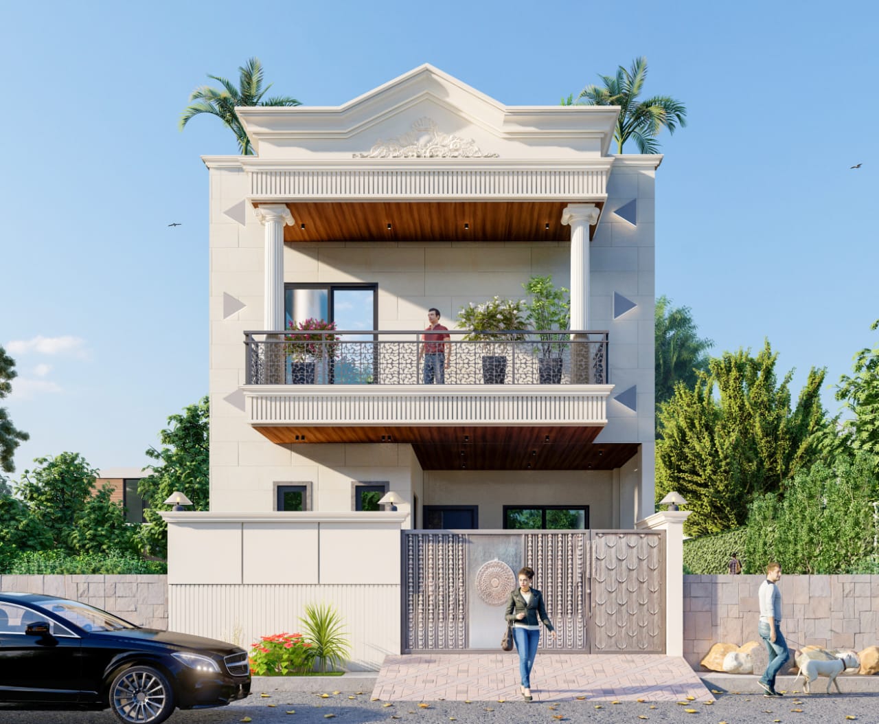 4 BHK + Pooja Room Independent House For Sale in Porwal Realty